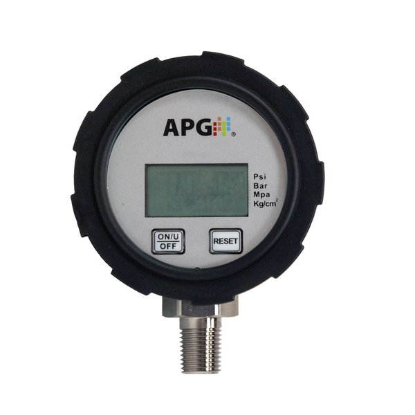 Apg Digital Pressure Gauge, Range 0-500 PSI PG2-0500